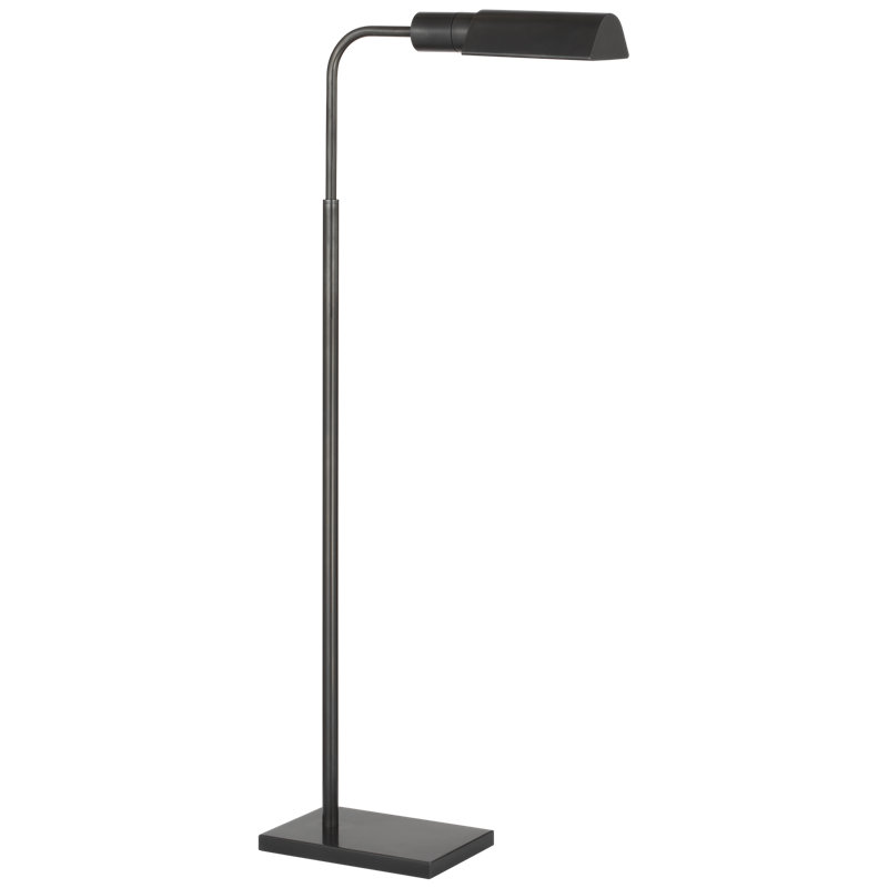 Visual Comfort Adjustable Cordless Pharmacy Floor Lamp, Bronze, Bronze