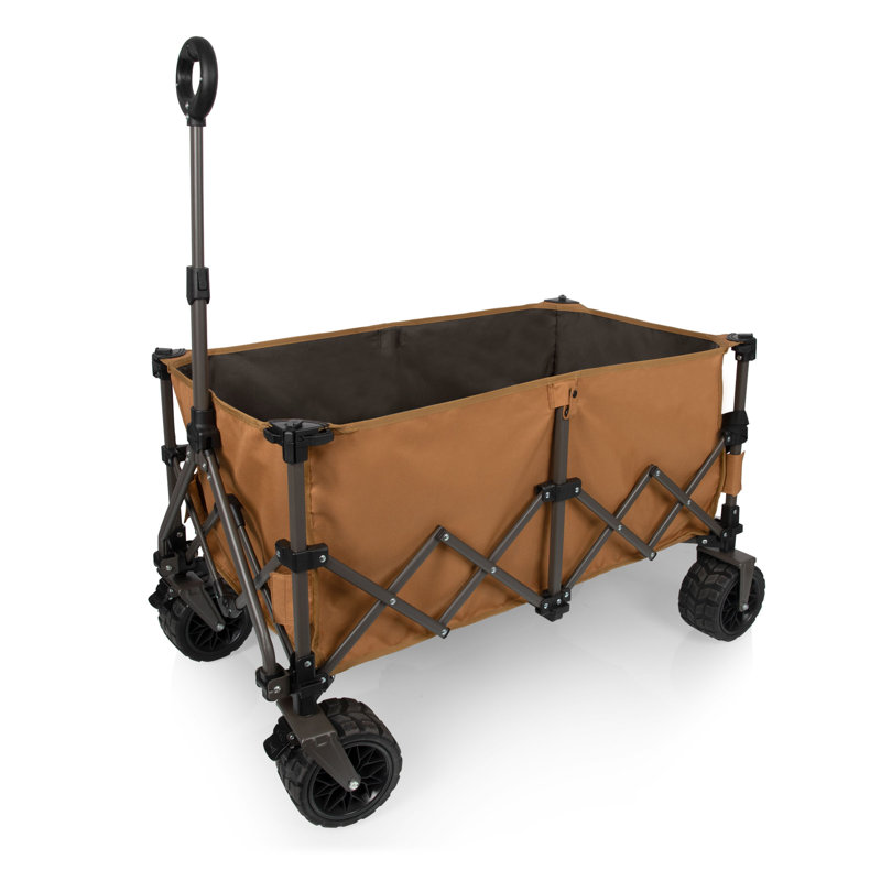 Chariot pliable tout-terrain Wilderness, Brun / gris