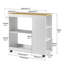 Rahi 105 cm W Kitchen Cart with-363085722
