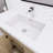 Irline 83.46'' Double Bathroom Vanity with Acrylic Top-889630934