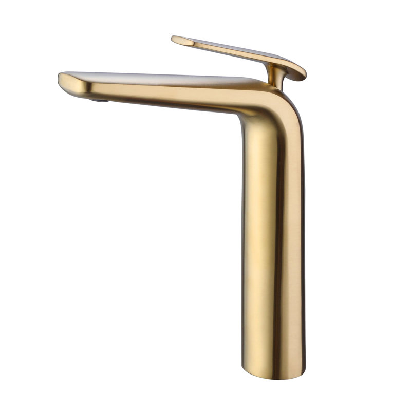 Robinet de salle de bain vasque, Or brossé