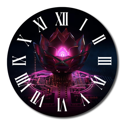 Horloge murale Lotus