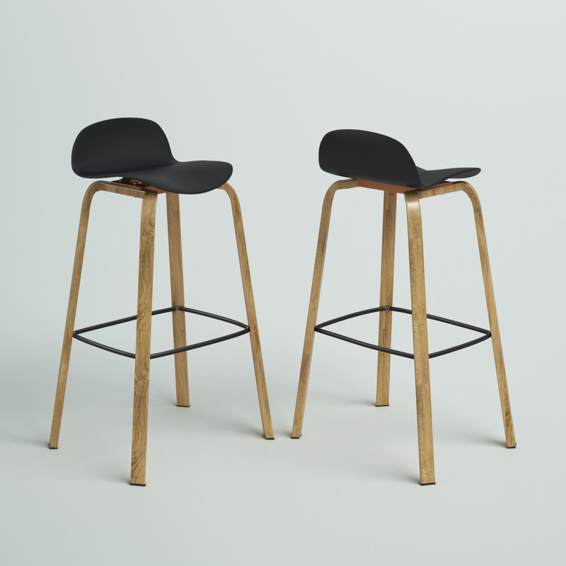 Tabouret 30 "Brees, Noir