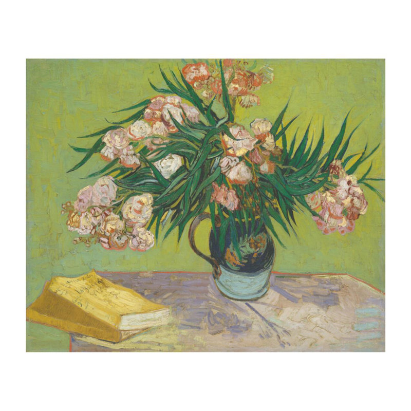 Oleander par Vincent van Gogh - Estampe numérique, H 22 po x l 28 po