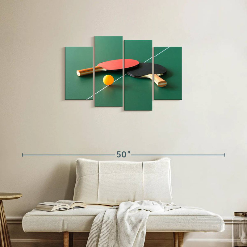 Sireci Pingpong Gear Set, 22" H x 36" W