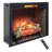 33 Inch Infrared Electric Fireplace Insert, Touch Panel Home Decor Heater,Smokeless Firebox .With Fixed Trim Kit .With Crackling Sound