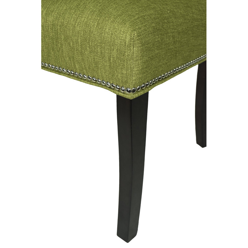 19'' H Upholstered Dining Chair, Grass