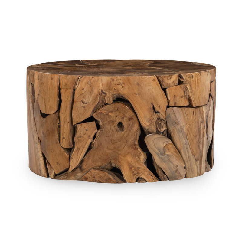 Rhea Solid Wood Coffee Table