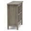 Warm Shaker - Armoire de rangement basse - Gris vieilli