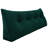 Sit-up Back Comfort Velvet Headboard Wedge Reading Pillow Triangular Backrest Back Support Compression-56420216-56420206