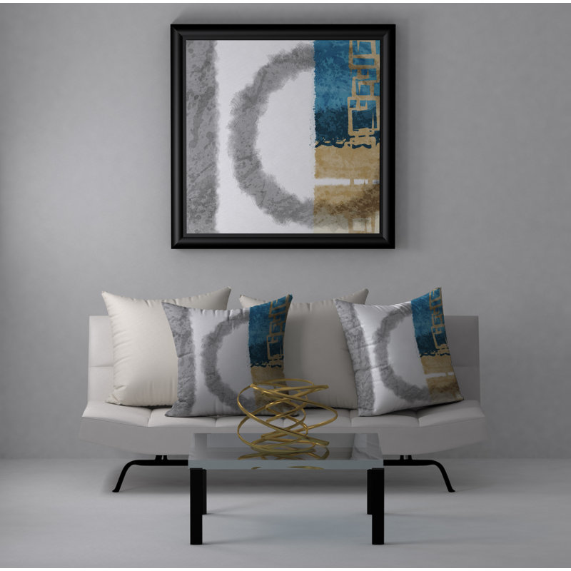 Spectacular Decorative Square Pillow Cover & Insert, 18" x 18"