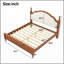 Lit plateforme très grand en bois avec tête de lit tapissier, structure brune et tissu beige-1890238833-1890238832