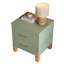 Table de chevet 2 tiroirs Green