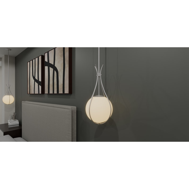 Cholena 1 - Light Single Pendant, Brushed Nickel