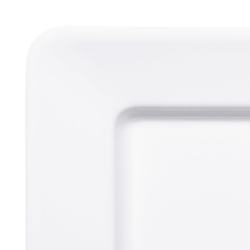 Elite Global Solutions Stratus Melamine Platter, White