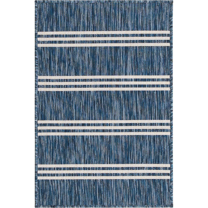 Tapis intérieur / extérieur Jill Zarin Anguilla, Rectangle 2 pi x 3 pi 1 po