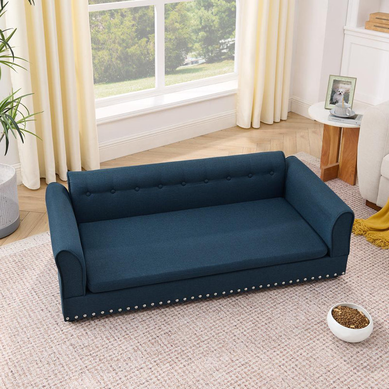 Canapé surdimensionné pour animaux, Dark Blue