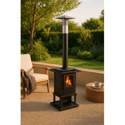 Chauffe-terrasse à granules Heatmaxx Radiance