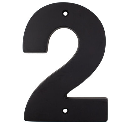 5" H Weather Resistant Metal House Number