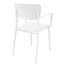 Chaise d'appoint empilable pour patio Farrah-977336503