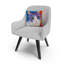 Coussin décoratif 16 po Pat Saunders-White Frenchy