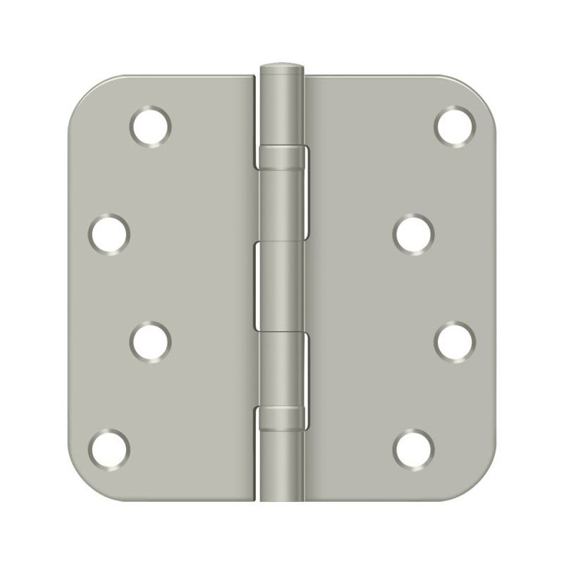 64'' x 64'' Steel Surface Mount Hinge, Brushed Nickel