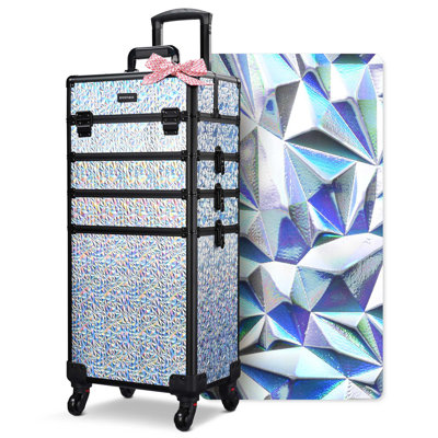 Organisateur de maquillage en aluminium