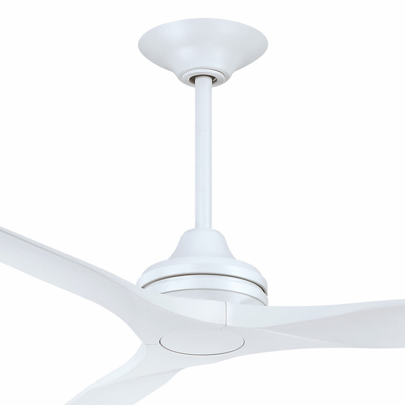 Spitfire DC Custom Indoor/Outdoor Ceiling Fan DC Motor - Matte White, Matte White
