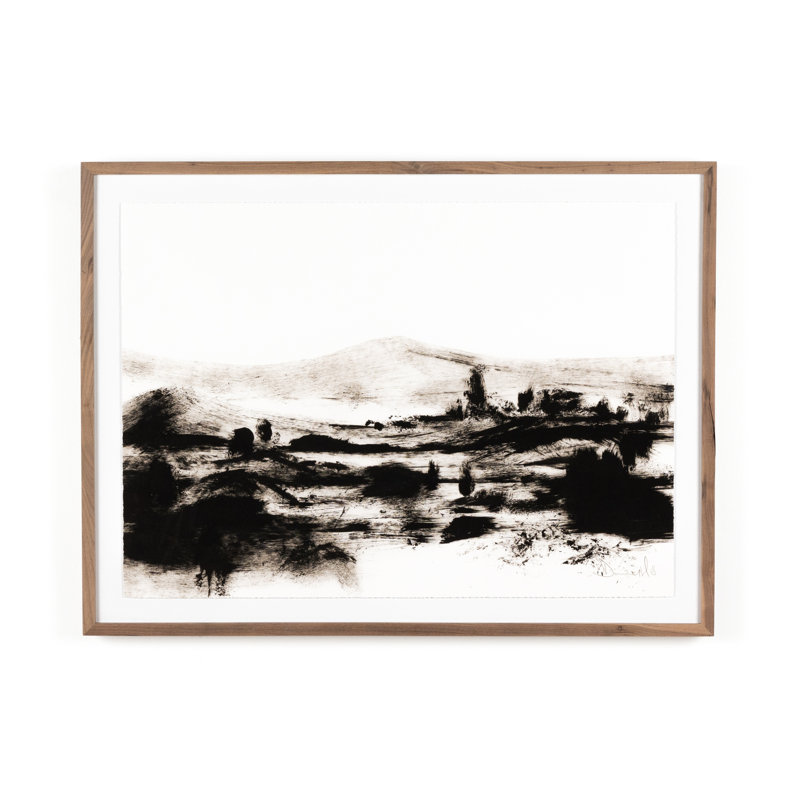 Mono Land Print by Dan Hobday, 40" H x 60" W x 2.5" D