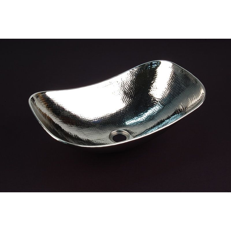 Lavabo de salle de bain pour bateau specialty specialty Copper Bathroom Sinks, Nickel poli