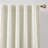 Capstone Whisper Cotton Blackout Window Curtain Panels Cream Set of 2