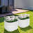 2PCS Metal Raised Garden Bed Planter Box