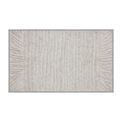 Machine Washable Gray Area Rug