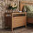 Double-Drawer Charging Nightstand With Streamlined Bullet Handles-912976589