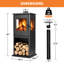 Rectangle Wood Burning Outdoor Fireplace