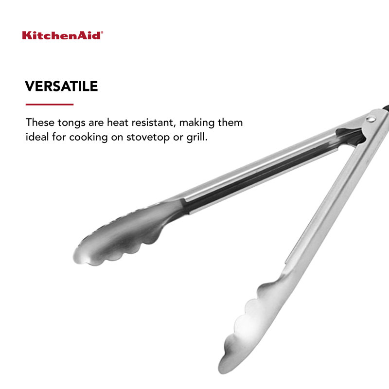 Kitchenaid Stainless Steel Utility Tongs