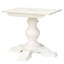 Ensemble de cuisine 5 pièces Mid-Century pour 4 personnes en polyester et table ronde / ovale - finition lin blanc.-667199030-664705223