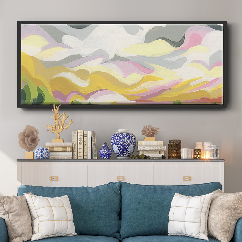 Valley Swirl I - toile encadrée
