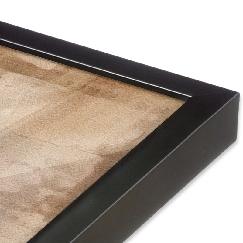 Sienna Strips II, Cadre simple en zinc patiné, H 15,25 po x l 12,25 po