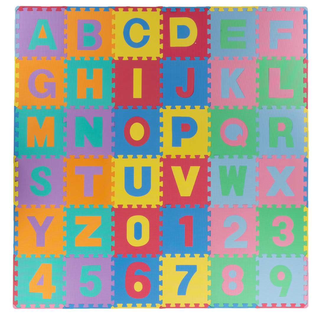 Trademark Games 72.5" Interlocking Alphabet Foam Playmat Trademark Games