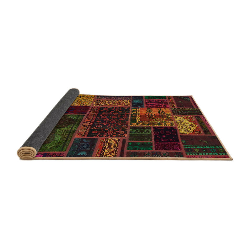 Abstract Indoor Rug, Round 5'