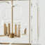  Lustre carré 8 lumières façon bougie-32971100