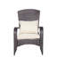 Chaise de patio avec coussins-218782785
