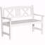 Banc de jardin de style nordique, banc de jardin en bois