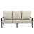77.2'' Wide Straight Aluminum Patio Sofa with Cushions
