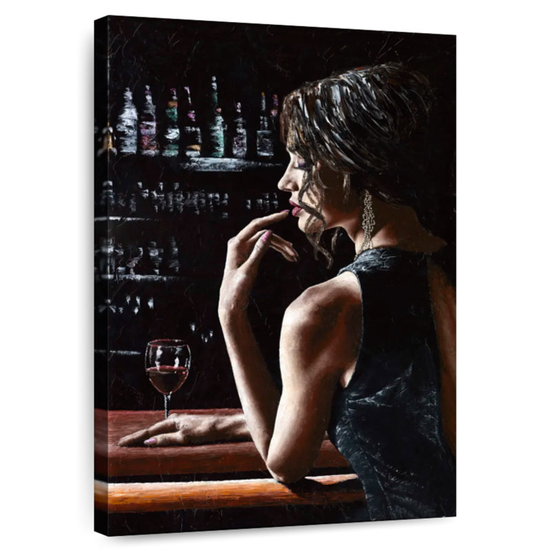Leisha In The Midnight Hour, 51" H x 34" W