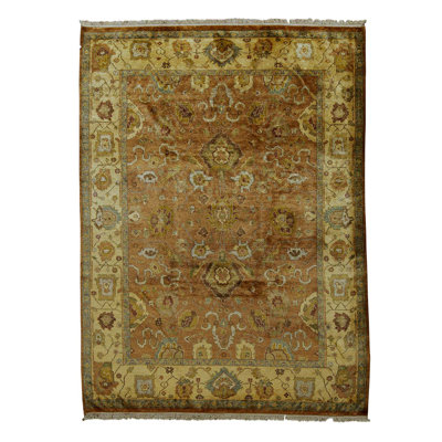 One-of-a-Kind Rectangle 9'5" X 12'6" Hand Knotted Area Rug