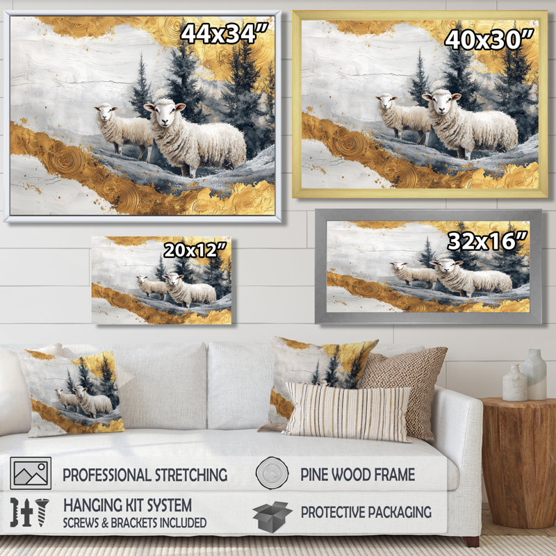 Drayon - Animals Wall Art, Wrapped Canvas, Does Not Apply, 24" H x 32" W