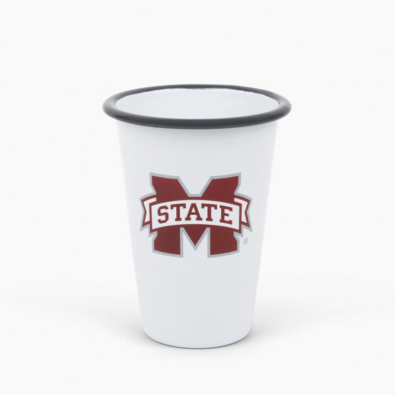 Crow Canyon Enamelware Mississippi State 14oz Tumblers