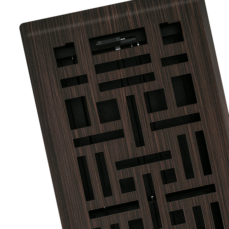 Imperial 4'' W Vent Cover, Brushed Nickel, 4" W x 10" L